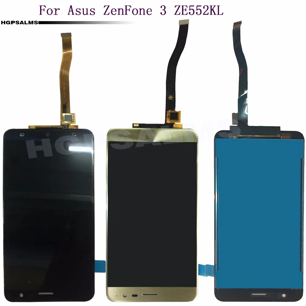 Для Asus ZenFone 3 ZE552KL ЖК дисплей сенсорный экран дигитайзер стекло в сборе с рамкой