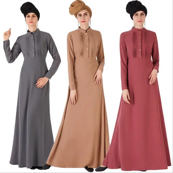 Элегантное мусульманское Макси платье Abaya длинное для грудного вскармливания