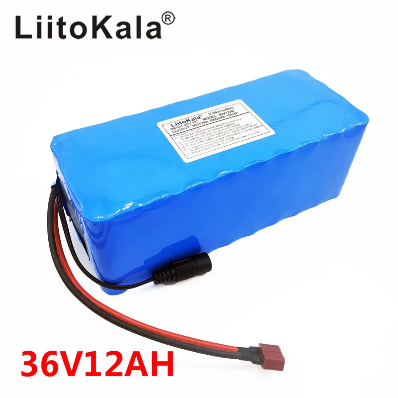 Аккумулятор LiitoKala для электрического велосипеда 2019 36 В 12 А · ч встроенный