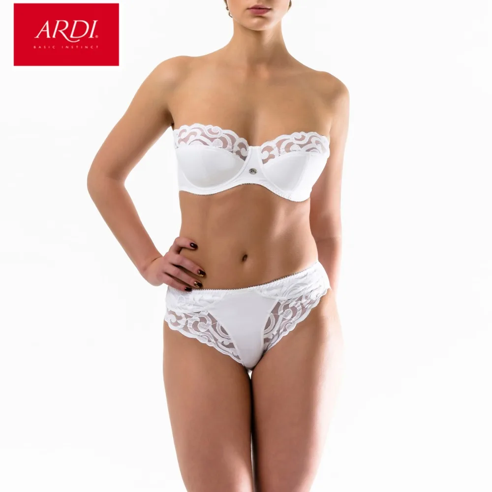 Комплект нижнего белья ARDI женский бюстгальтер и шорты мягкая чашка большого