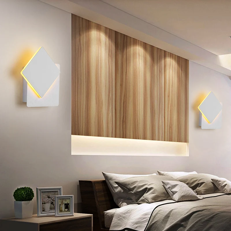 EMZO новый прикроватный настенный светильник для спальни лаконичный современный