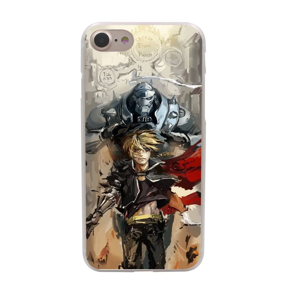 Anime Fullmetal alchemist Coque Cover For Apple iPhone 6 6s Plus 7 8 X 10 Soft silicone TPU transparent Phone Case |