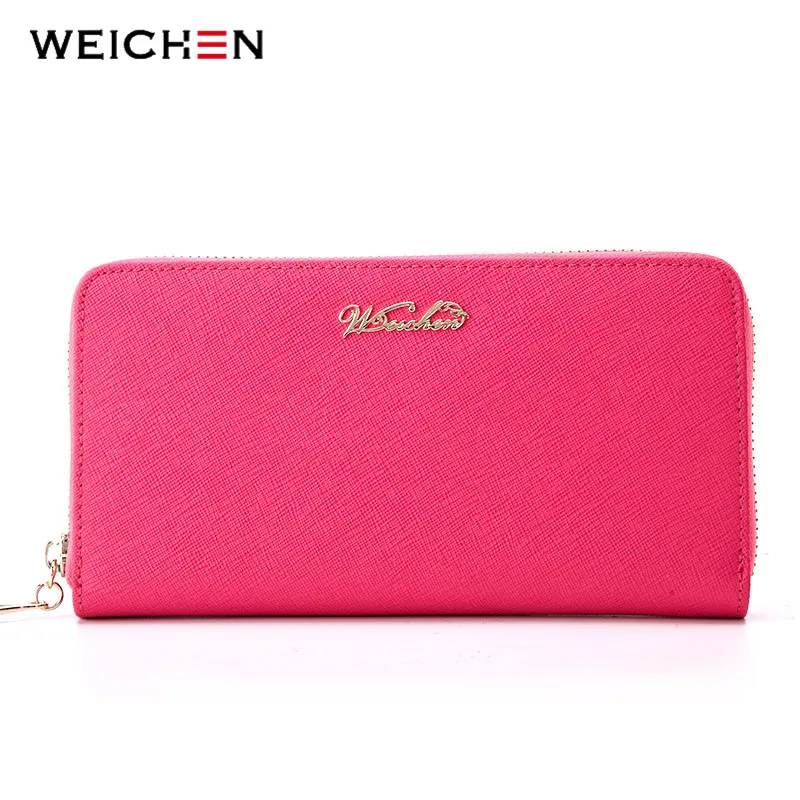 Кошелек WEICHEN Женский из натуральной кожи с отделением для карт | Багаж и сумки
