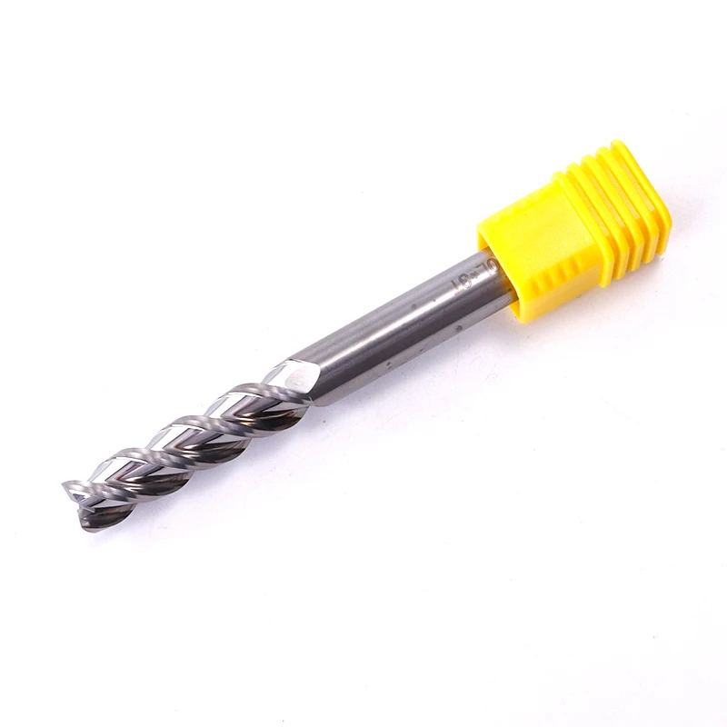 Augusttools Aluminium HRC55 3 Flute Cutting Cnc Endmill Carbide Milling Cutter End Mill For Aluminum Copper Processing Tools | Инструменты