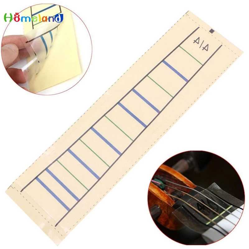 Скрипка гриф стикер лента скрипка Таблица маркеры для пальцев 4/4 Jul4_10|violin fretboard|tape
