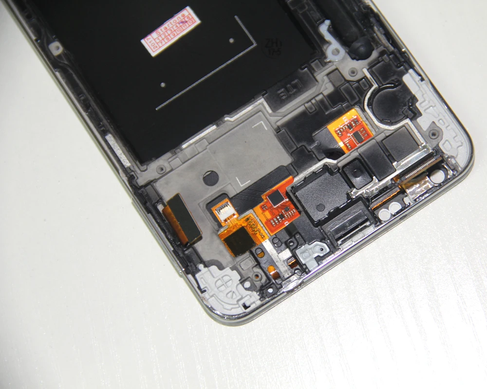 ЖК-экран для samsung Galaxy Note3 Note 3 N9005 ЖК-дисплей с сенсорным экраном дигитайзер в сборе с рамкой Note3 N9005 lcd