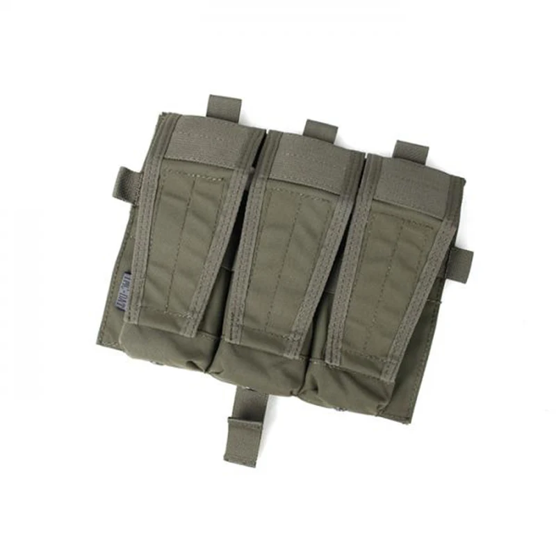 Ranger Green TMC тактическая Тройная сумка на передней панели, тройной подсумок для AVS Airsoft Tacitcal gear 3153 - Цвет: Ranger Green