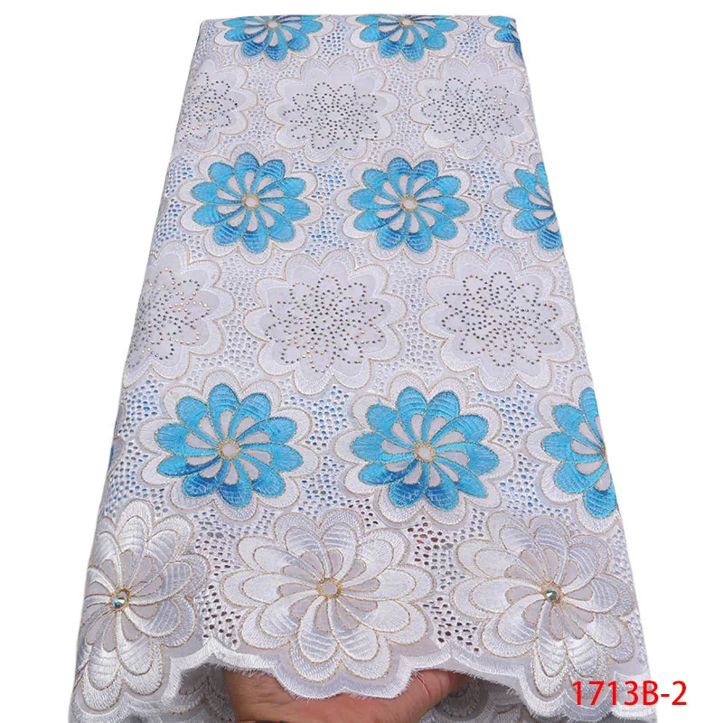 Nigerian Lace Fabric 2018 High Quality Applique Swiss Voile In Switzerland White African Dresses L1713B-2 | Дом и сад