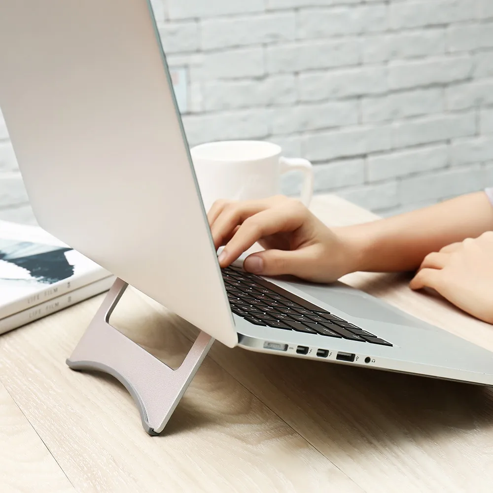 Алюминиевая Подставка для ноутбука KISSCASE MacBook Air Mac Book Pro подставка портативное