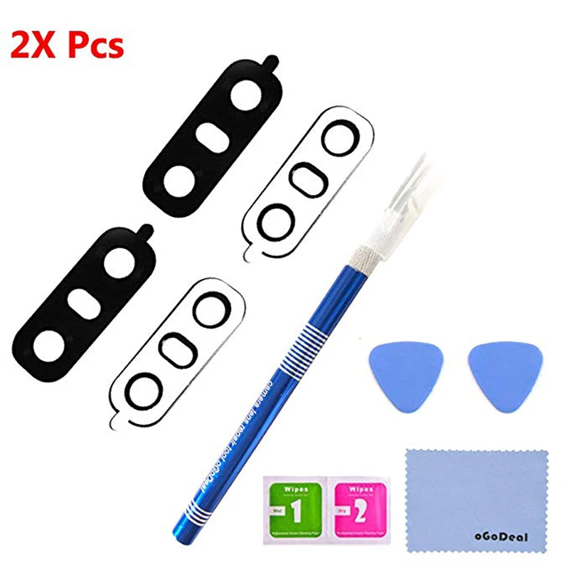 Задняя крышка объектива камеры стеклянная Замена с рассеивателем вспышки