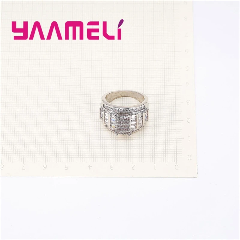 

Unisex Fashion Cool Women/Men's CZ Stone Gothic Rings Vintage Stytle 925 Sterling Silver High Quality Jewelry Best