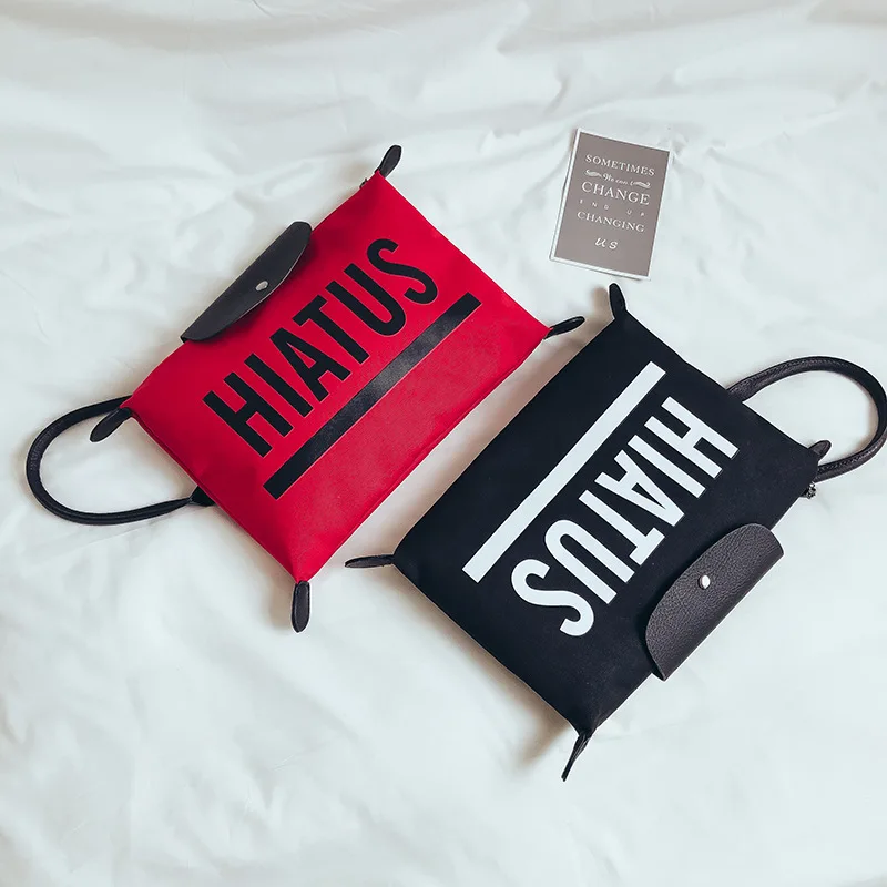 Летняя сумочка для девочек 2018 новая волна KoreanEdition FashionableLetter печати девочка
