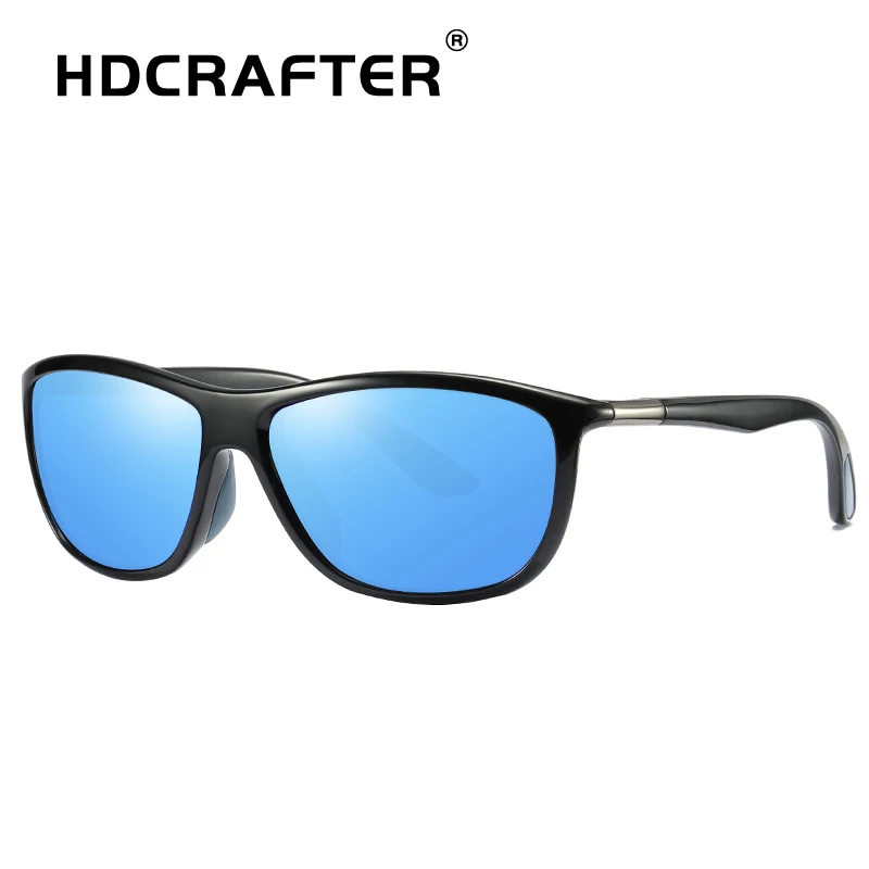HDCRAFTER бренд для мужчин модные поляризационные солнцезащитные очки женщин