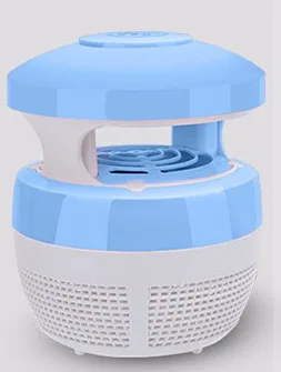 USB мощная ловушка для насекомых для москитных мотылей, летающих вредителей, предотвращение денге и вируса Зика - Цвет: Blue