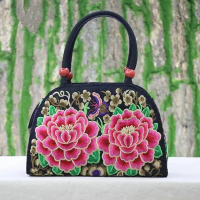 Мода вышивка Для женщин Сумки! NiceFloral леди плечо и сумки на многофункциональный