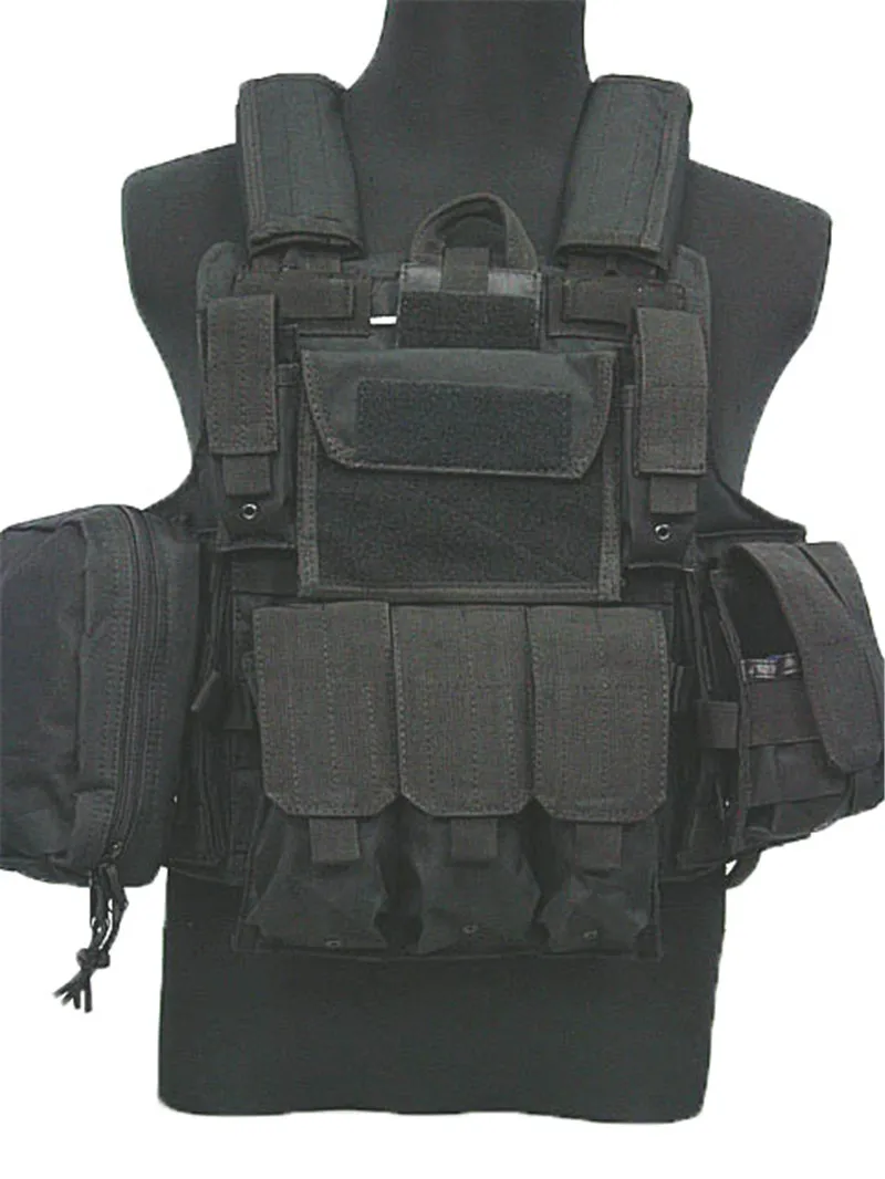 Тактический Жилет Molle CIRAS страйкбольный боевой жилет с футляром для журналов