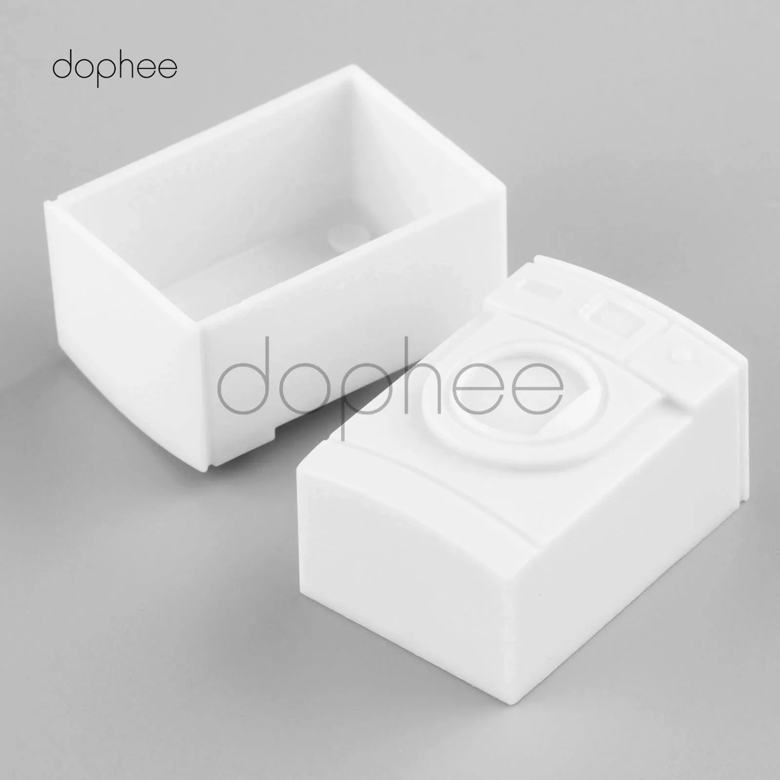 Dophee 10 шт. белая пластиковая стиральная машина модельные весы 1:25 70 мм настольная