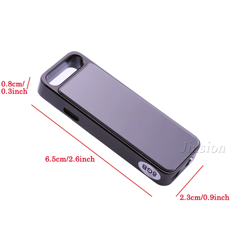 Маленький Мини Портативный цифровой диктофон с MP3 функцией звукозаписи в течение