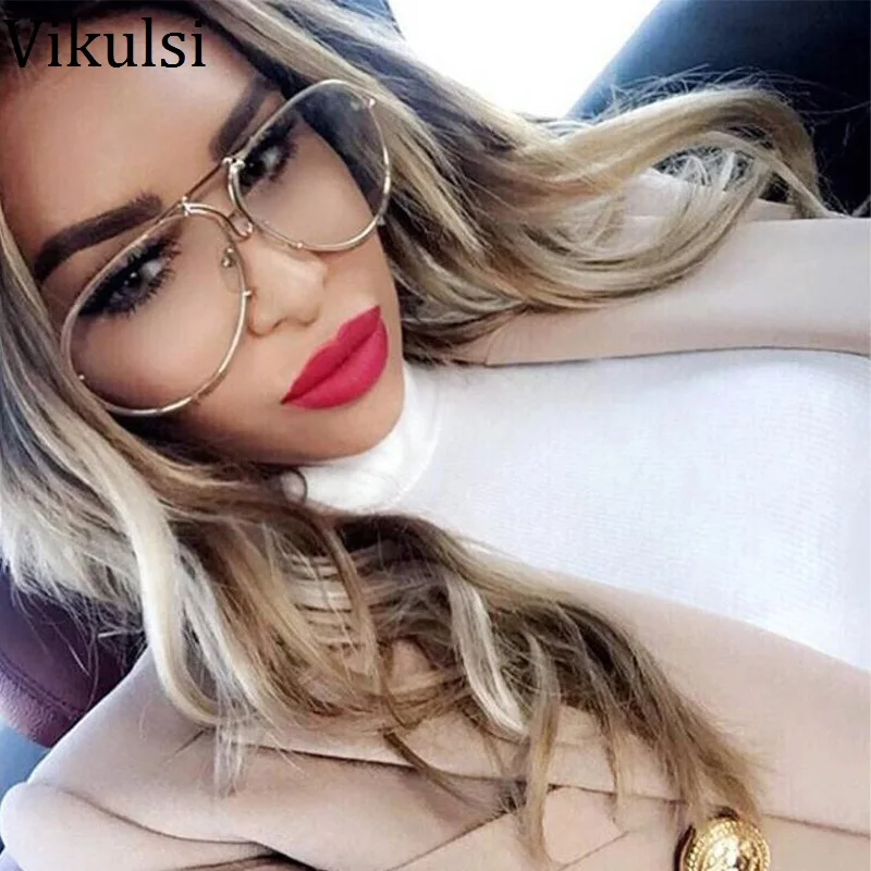 Солнцезащитные очки большого размера для мужчин и женщин брендовые дизайнерские