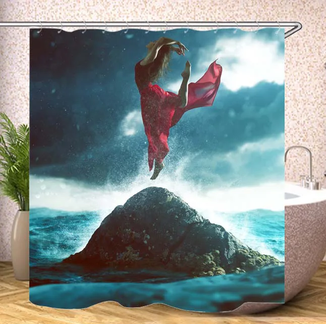 Платье танцевальные руки балетные красные женские водонепроницаемые