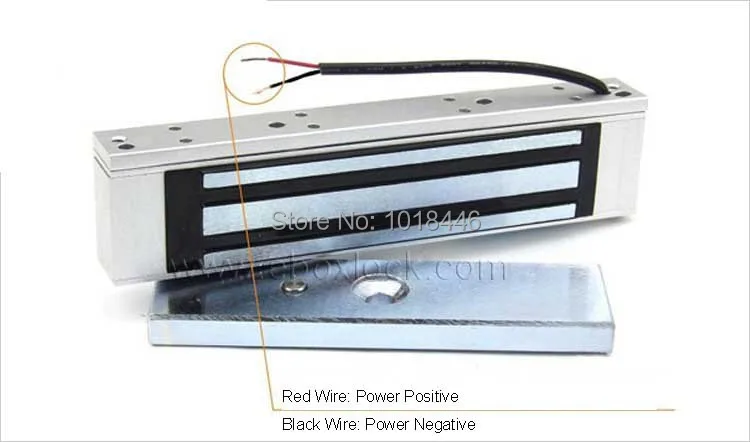 Электрический магнитный электромагнитный замок 180 кг (фунтов) удерживающая сила