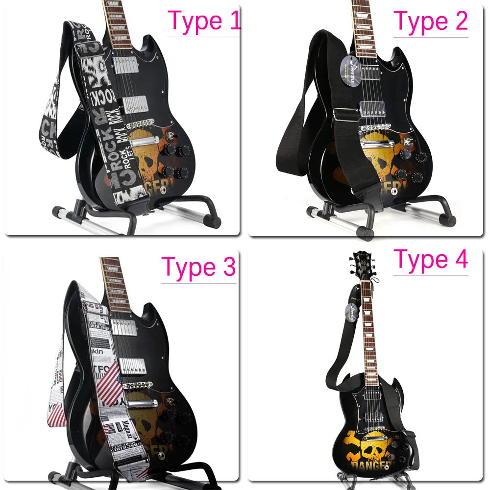 Регулируемый ремень для гитары Donner акустическая электрическая гитара бас