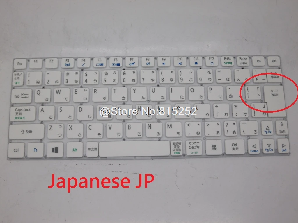 Клавиатура для ноутбука ACER W510 японский JP Великобритания Британский английский