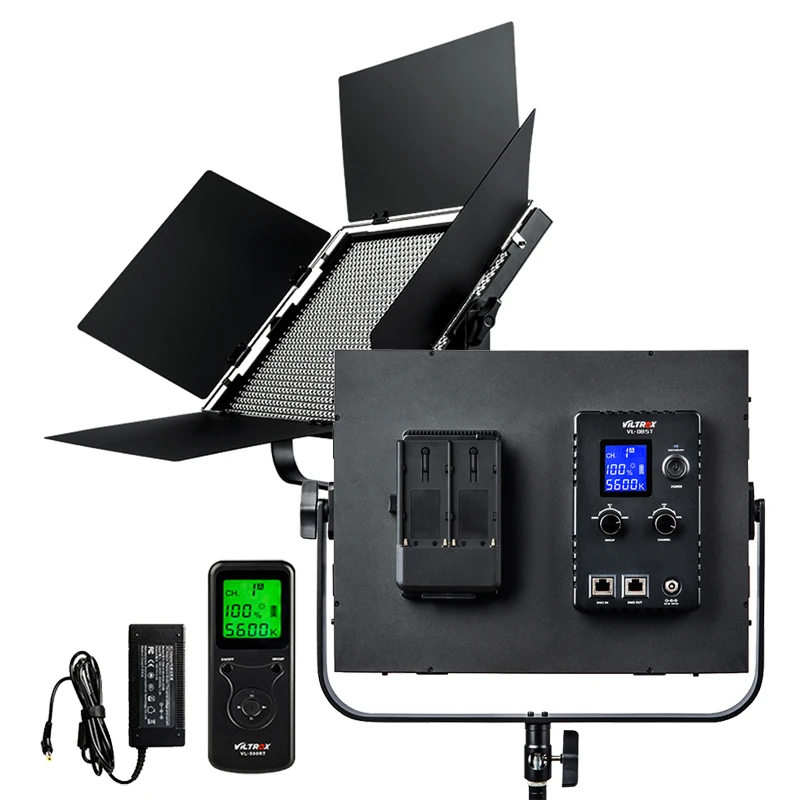 Viltrox VL-D85T Bi-color 3300-5600K 85W 2,4G беспроводной светодиодный просветильник Тор для видеокамеры DSLR DV Camcorder