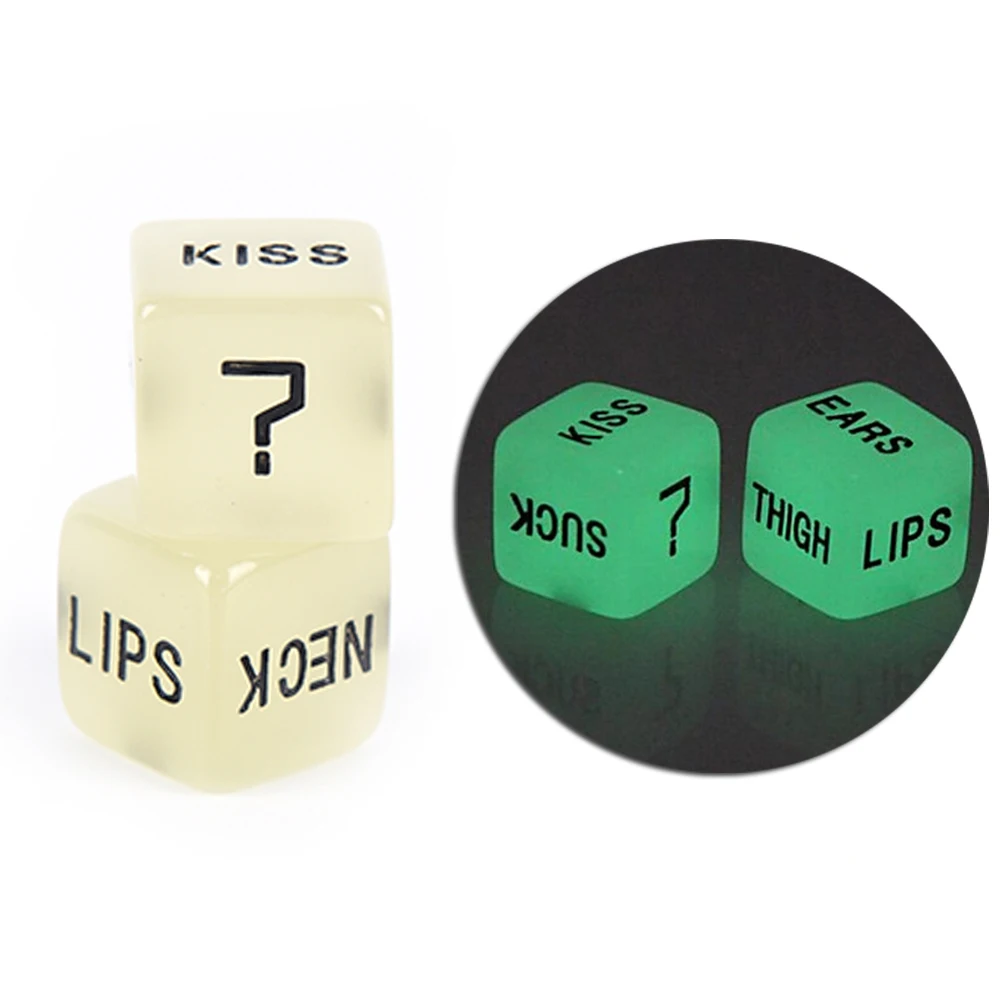2pcs/set Sexy Romance Love Humour Gambling funny Toy Erotic Craps Pipe Funny Sex Dice Punishment Adult Games |