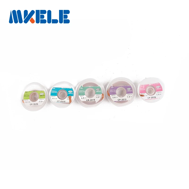 Фитиль для пайки оплетка распайки припой MKCP-2515 2 5 мм Длина 1 м