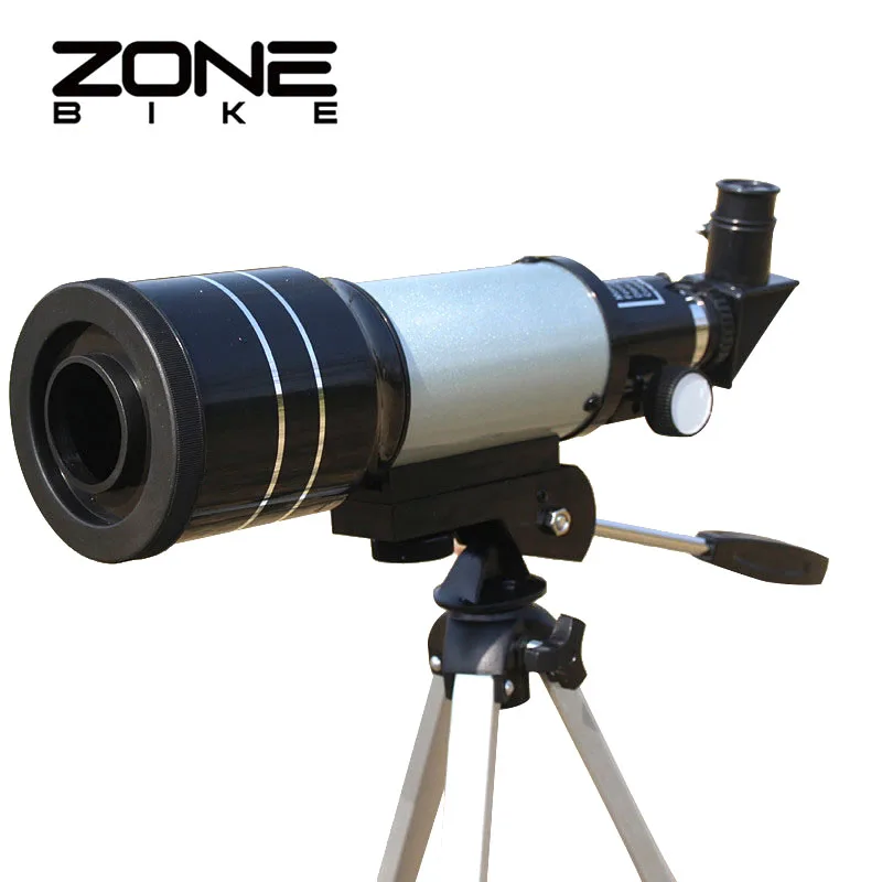 ZONEBIKE 150 HD астрономических телескопов со штативом начинающих Кемпинг Telescopio Terrestre