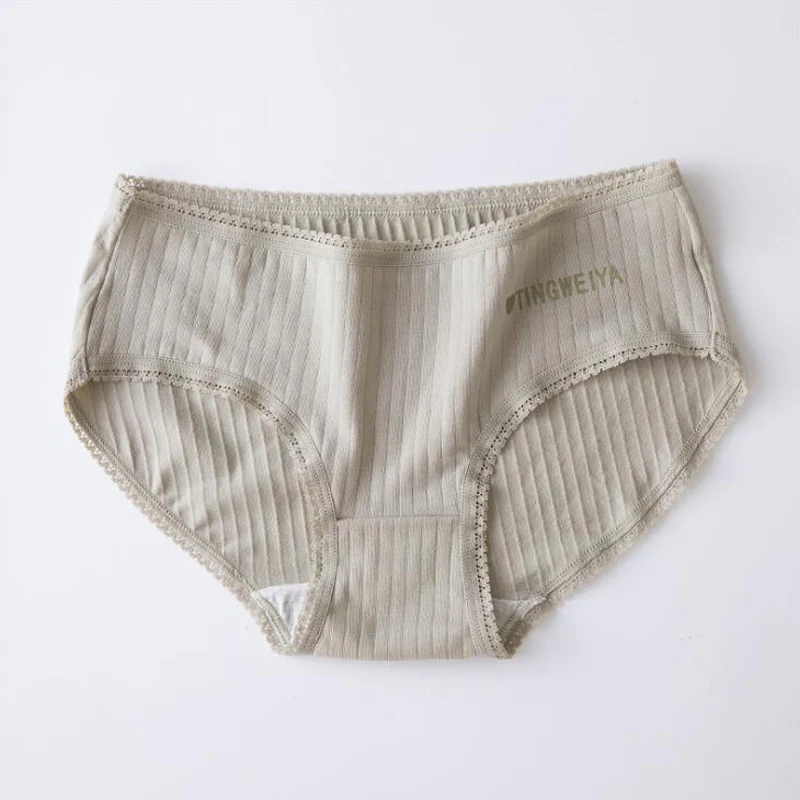 Подростковые трусы кружевное нижнее белье для девочек комфортные хлопковые