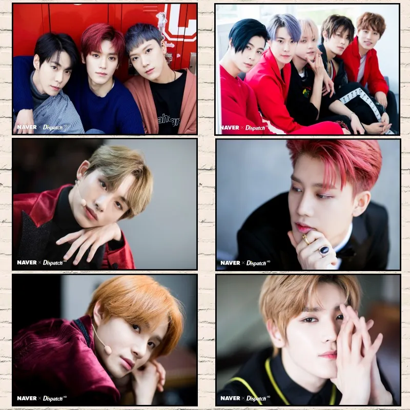 Новые постеры 2018 корейский постер Kpop NCT четкое изображение украшение для дома