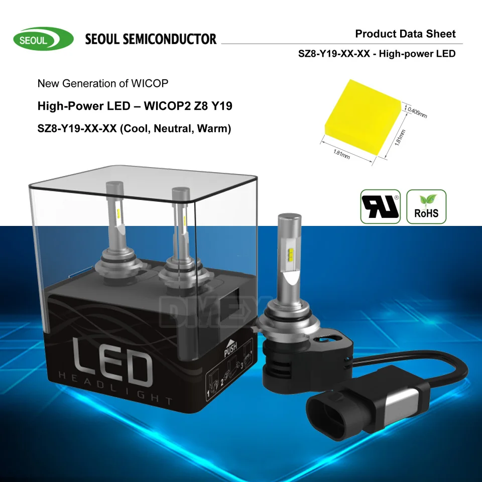 DMEX 1 пара Souel CSP 60 Вт 8400LM T5 авто светодиодный комплект фар Лампа H1 H3 H4 H7 H8 H9 H10 H11 9005 HB3