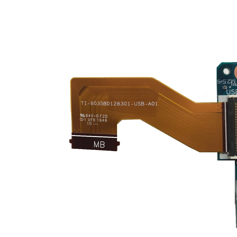SZWXZY отличная оригинальная плата VGA с USB-портом для HP 745 755 G3 и кабелем 6035B0128301-USB-A01 100%