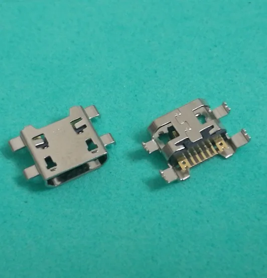 200 шт. 5-контактное зарядное устройство micro mini USB штекер док-станции запасные части