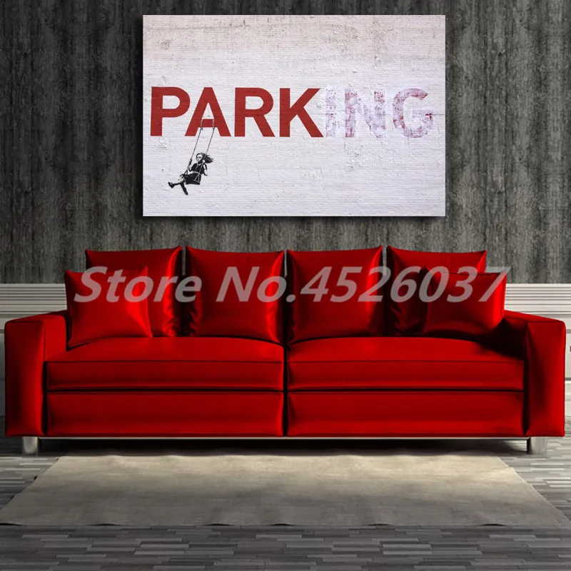 Street Graffiti Wallpaper Wall Art Canvas Poster And Print Painting Decorative Picture For Living Room Home Decor | Дом и сад