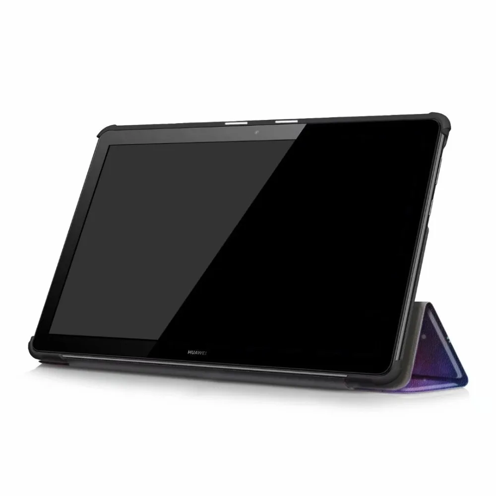 Ультратонкий чехол из искусственной кожи для Huawei MediaPad T5 AGS2-W09/L09/L03/W19 10 1 &quotчехол