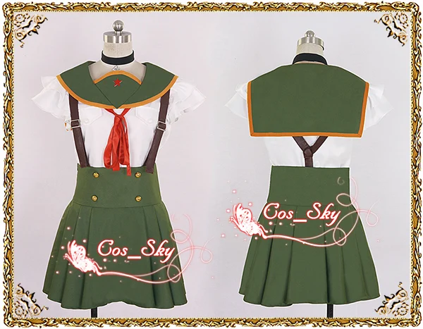 

Anime Gakkou Gurashi School-Live! Kurumi Ebisuzawa Naoki Miki Wakasa Yuri Cosplay Costume Full Set Halloween Costumes For Women