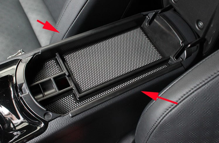 

1pc For Toyota C-HR CHR 2016 17 2018 Interior Armrest Storage Box Central Console Glove Tray Holder Case Car-styling Accessories