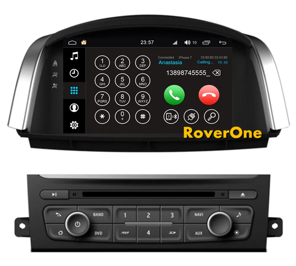 RoverOne S200 Android 8,0 автомобильный мультимедийный плеер для Renault Koleos для samsung QM5 Авторадио DVD Радио Стерео навигация