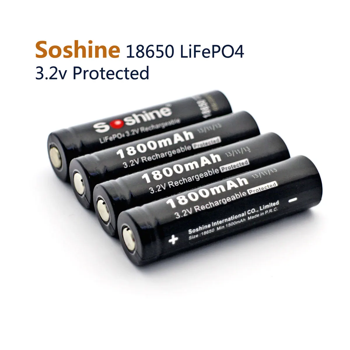 Аккумулятор Soshine 3 2 в 1800 мАч 18650 шт./лот|cell battery replacement|cell fitbattery trimmer |