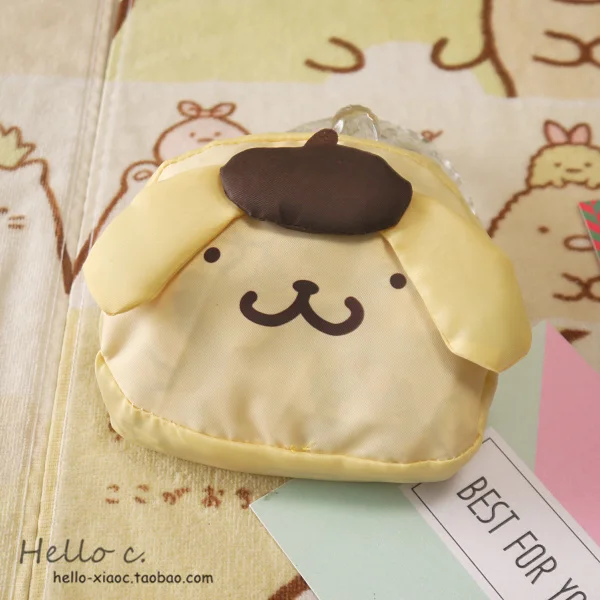 Мультяшная Женская hello kitty My Melody Cinnamoroll собачий пудинг Anpanman переносная Складная багажная сумка дорожные сумки Сумка на колесиках