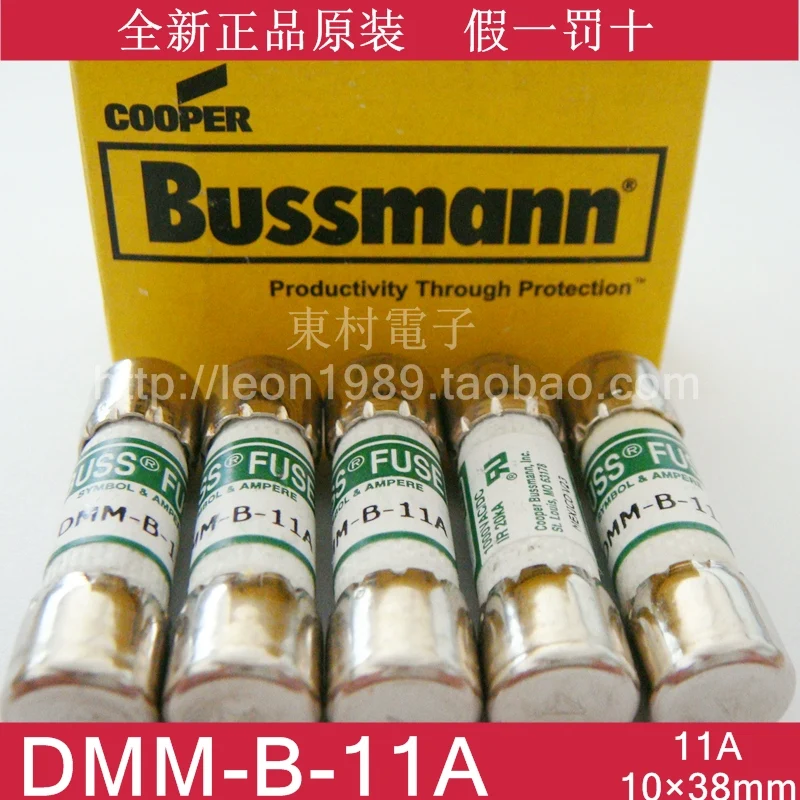 

[SA]- BUSS FUSE 10 × 38 мм DMM-11A DMM-B-11A 1000V -- 20 шт/Лот