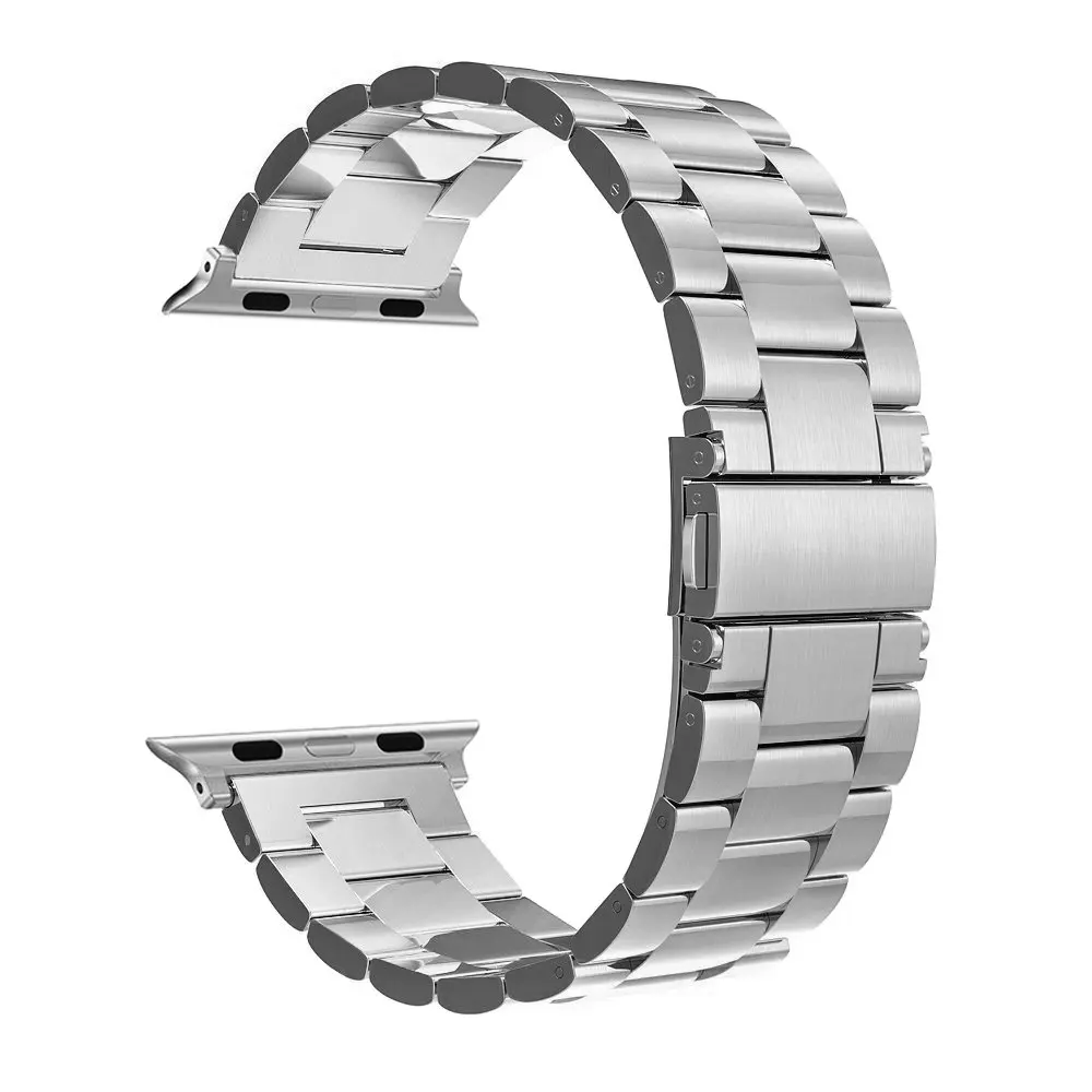 Металлический ремешок Correa для Apple Watch Series 1 2 3 4 умный фитнес-браслет 38 мм 42 мм Pulsera ремешок смарт-Аксессуары