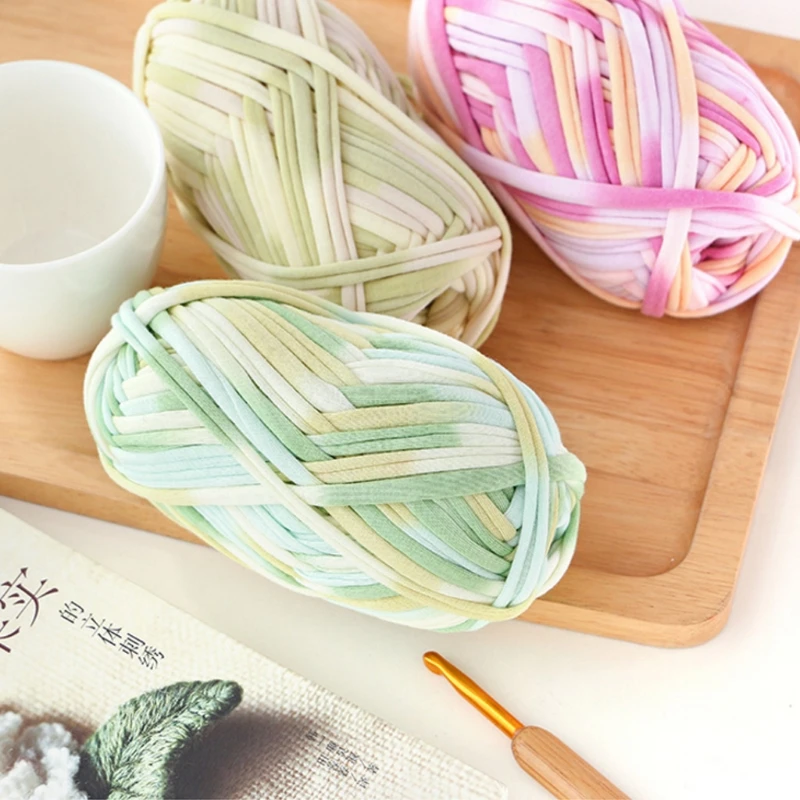 Мягкая толстая пряжа для вязания коврового покрытия искусственная ручная сумка