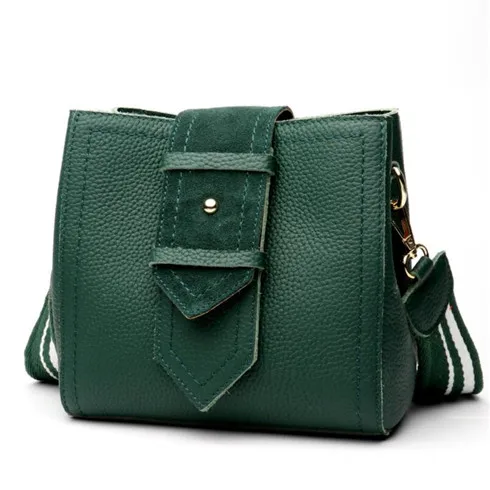 Dark Green Лисохвост и Лилия роскошные женские сумки из натуральной кожи, маленькая сумка через плечо, летняя новая модная мини-сумка через плечо - Цвет: Dark Green