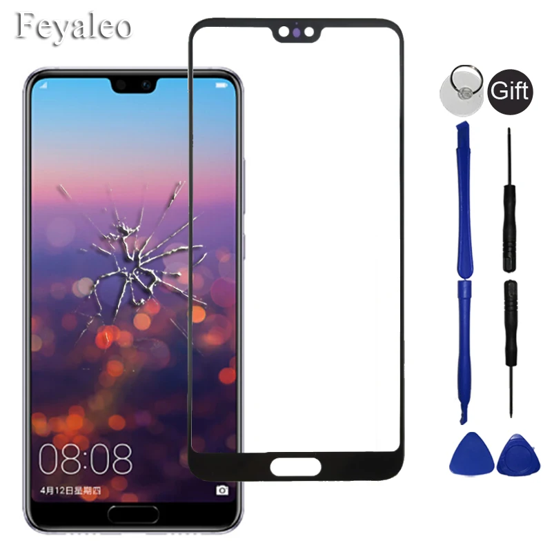P20Pro Передняя панель для huawei P20 Pro Plus сенсорный экран сенсор P20 Pro ЖК-дисплей дигитайзер стеклянная крышка сенсорный экран Замена