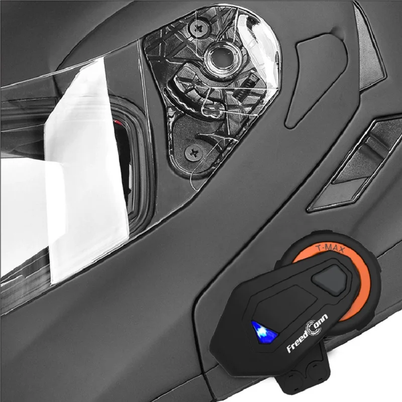 2 шт. FreedConn T-max moto rcycle шлем bluetooth Интерком 6 всадников гарнитура с FM радио moto intercomunicador Bluetooth 4,1