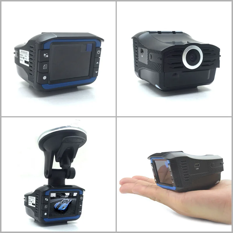 pluseye 3 in 1 Car DVR Anti Radar Detector GPS tracker full band G-sensor dash cam free shipping | Автомобили и мотоциклы